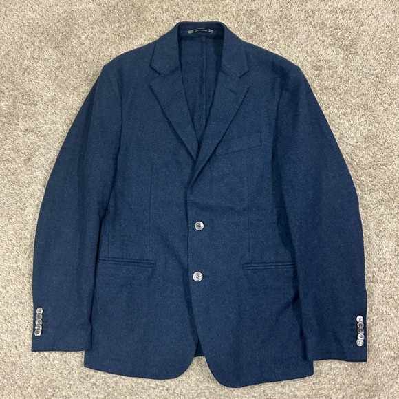 Suitsupply Blazer A1080SS 38R US Navy Blue Pure Wool Notch Lapel